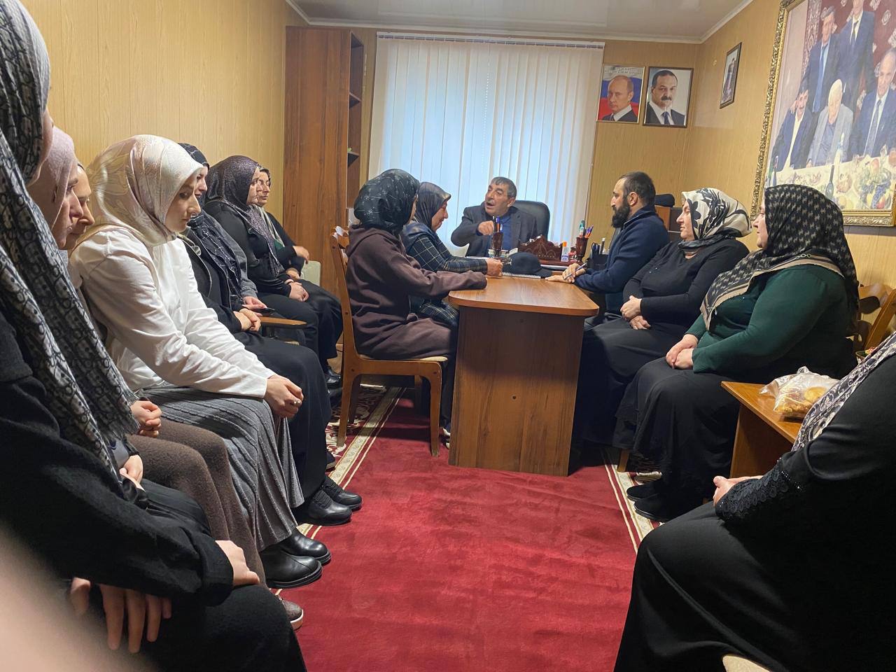 Совещание ГБУ РД ЦСОН в МО «Гумбетовский район» 2-отделения.